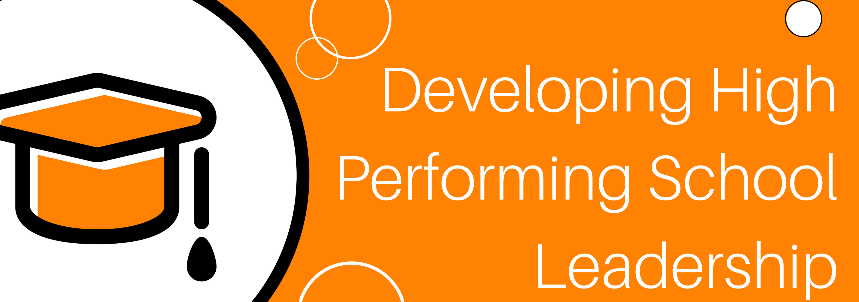 Developing high performing school leadership