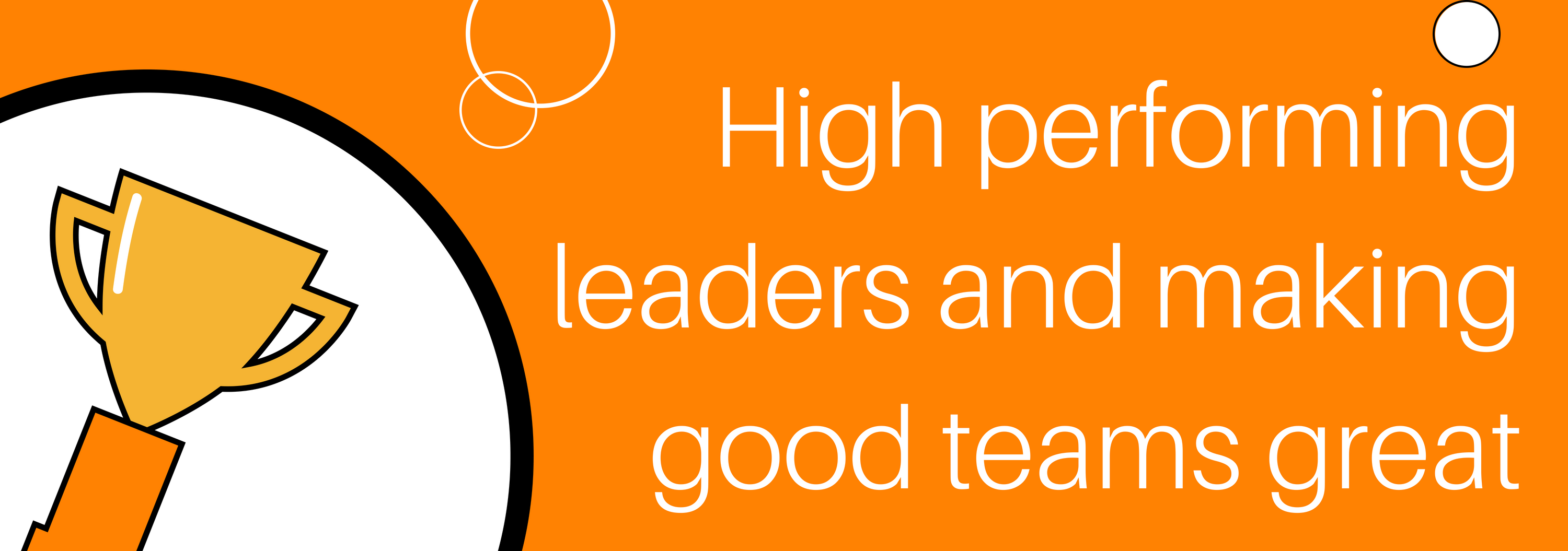 High Performing Leaders and Making Good Teams Great