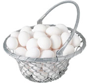 Plan for the future leadership needs of the business - image of basket of eggs